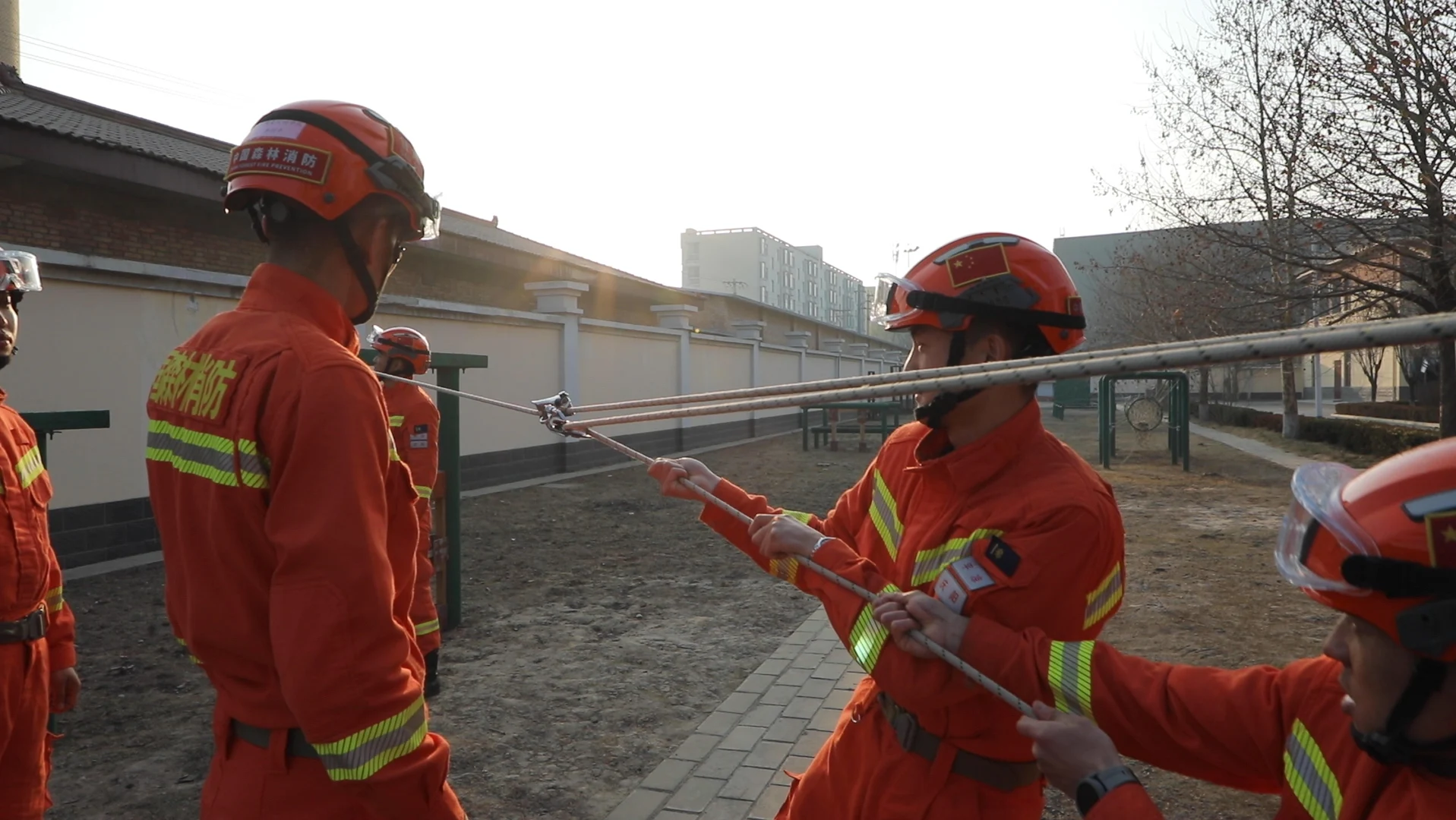 【春節(jié)我在崗】慶陽市森林消防大隊：追夢火焰藍守護萬家燈火